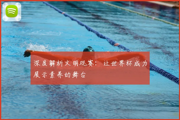 深度解析文明观赛：让世界杯成为展示素养的舞台